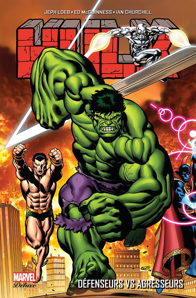 SORTIES LIBRAIRIES PANINI FEVRIER 2015 MARVEL_DELUXE__HULK_-_DEFENSEURS_VS._AGRESSEURS_n_