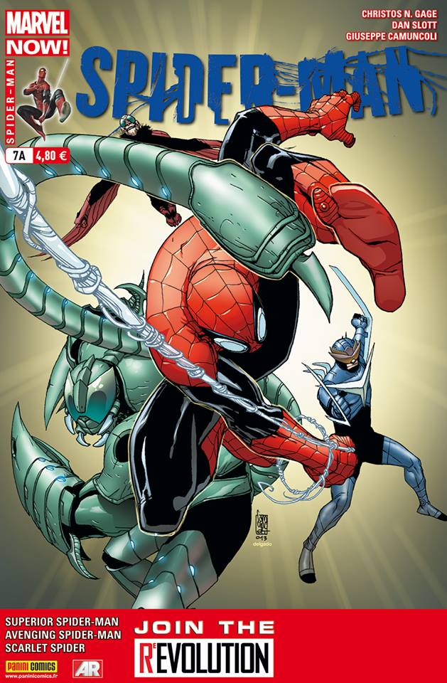 SORTIES PANINI JANVIER 2014 SPIDER-MAN_7_couverture_A_