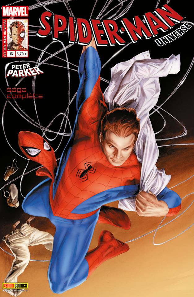 SORTIES PANINI MARS 2015 SPIDER-MAN_UNIVERSE_13__PETER_PARKER__