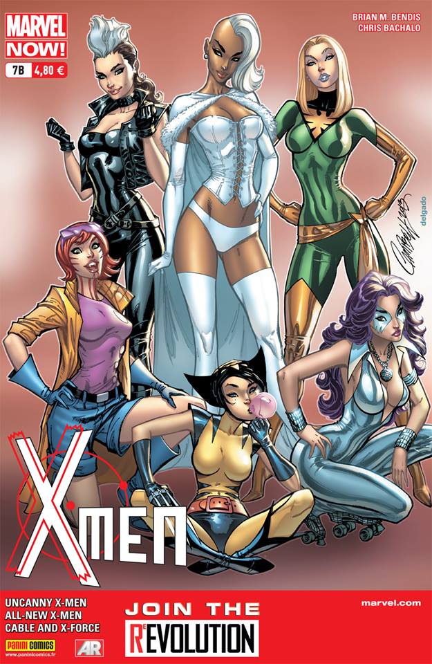 SORTIES PANINI JANVIER 2014 X-MEN_7_NOW_couverture_Campbell