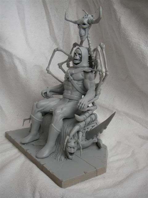 Skeletor on throne - Statue - Nimajneb - Echelle 1/6 WIP12_1_