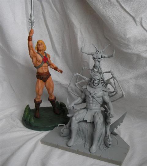 Skeletor on throne - Statue - Nimajneb - Echelle 1/6 WIP22_1_