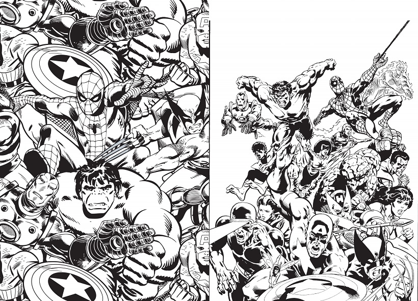 Album coloriage MARVEL chez Hachette  102589003_o_1_