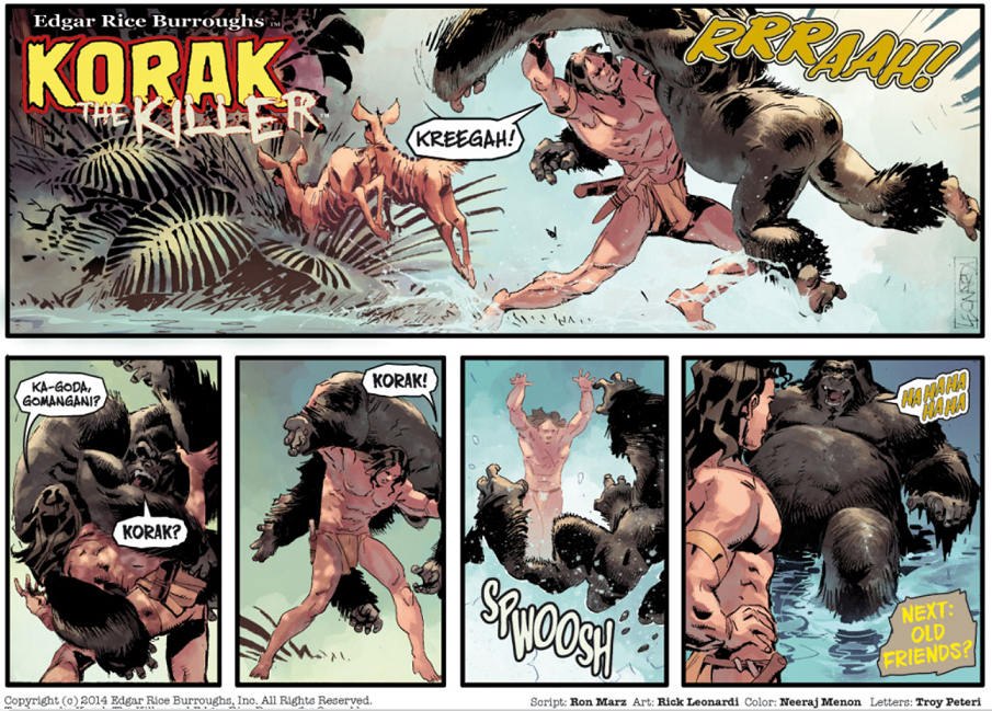 Comics digitaux Edgar Rice Burroughs KORAK_2