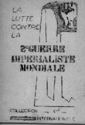 Tract communiste Guerre