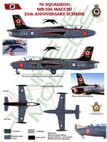 Aermacchi MB-326H - 50 years 76 sqn & 25 years MB326 Aaf11-76thsqn-25ans-1