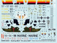 Westland Sea King Mk41 - MFG5 - 45 years SAR Dienst Revell04899-1