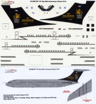 Vickers VC-10 C.1K2 Tanker - 90 ans du 101th squadron RAF Twosixdecal144-298VC1090ans101sqn-1