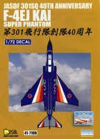 F-4EJ Phantom Kaï - 301 Hikotaï - 40th anniversary DXMD72008a-1