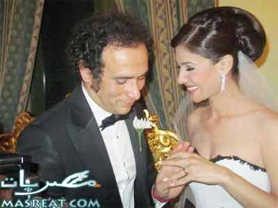 صور زواج عمرو حمزاوي وبسمة Basma-Amr-Hamzawy-marriage_11