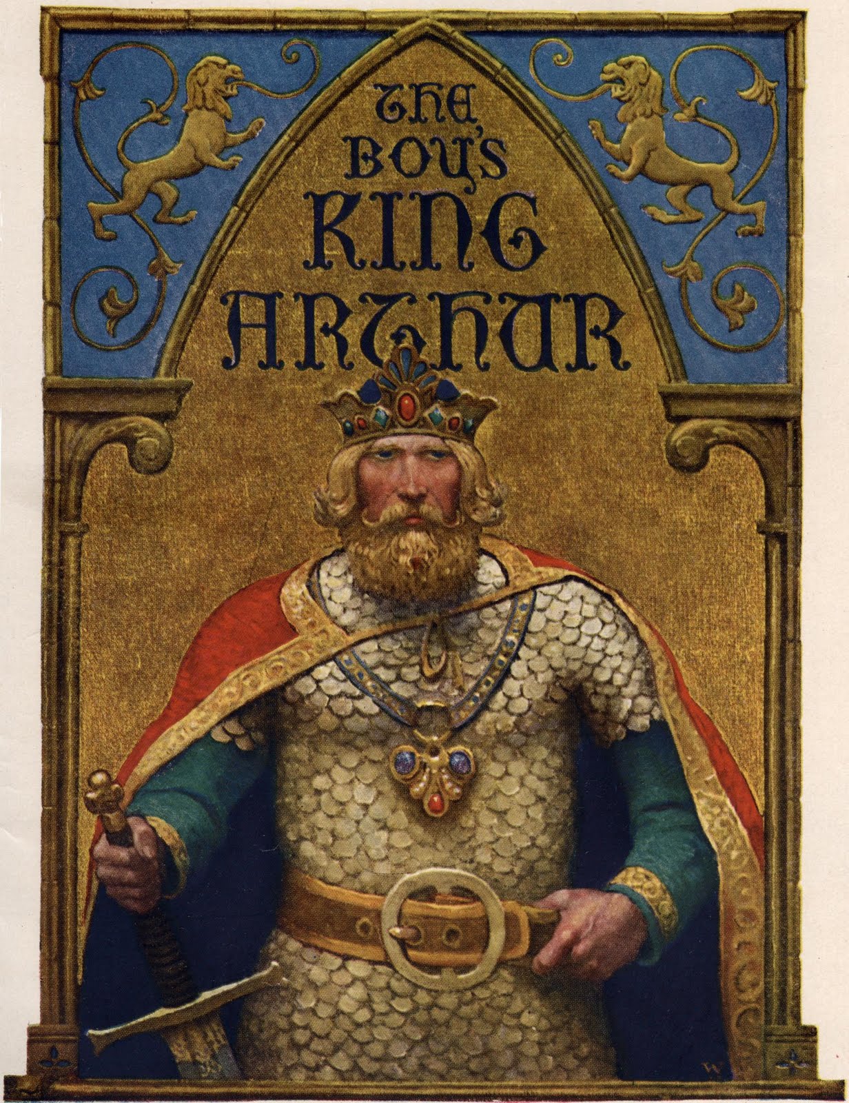 "Cineseria" Boys_King_Arthur_-_N__C__Wyeth_-_title_page