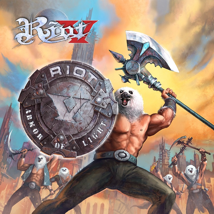 RIOT - new album featuring a Christian lead vox Riot-V-Armor-Of-Light-Artwork