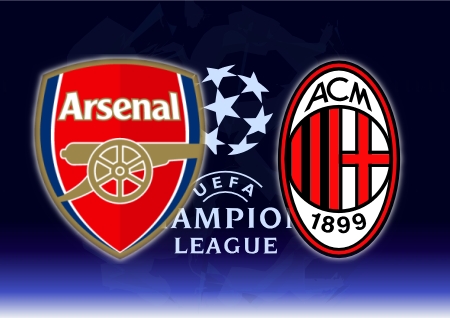 Cuartos de Final AC Milan - Arsenal FC Arsenal-milan_cl