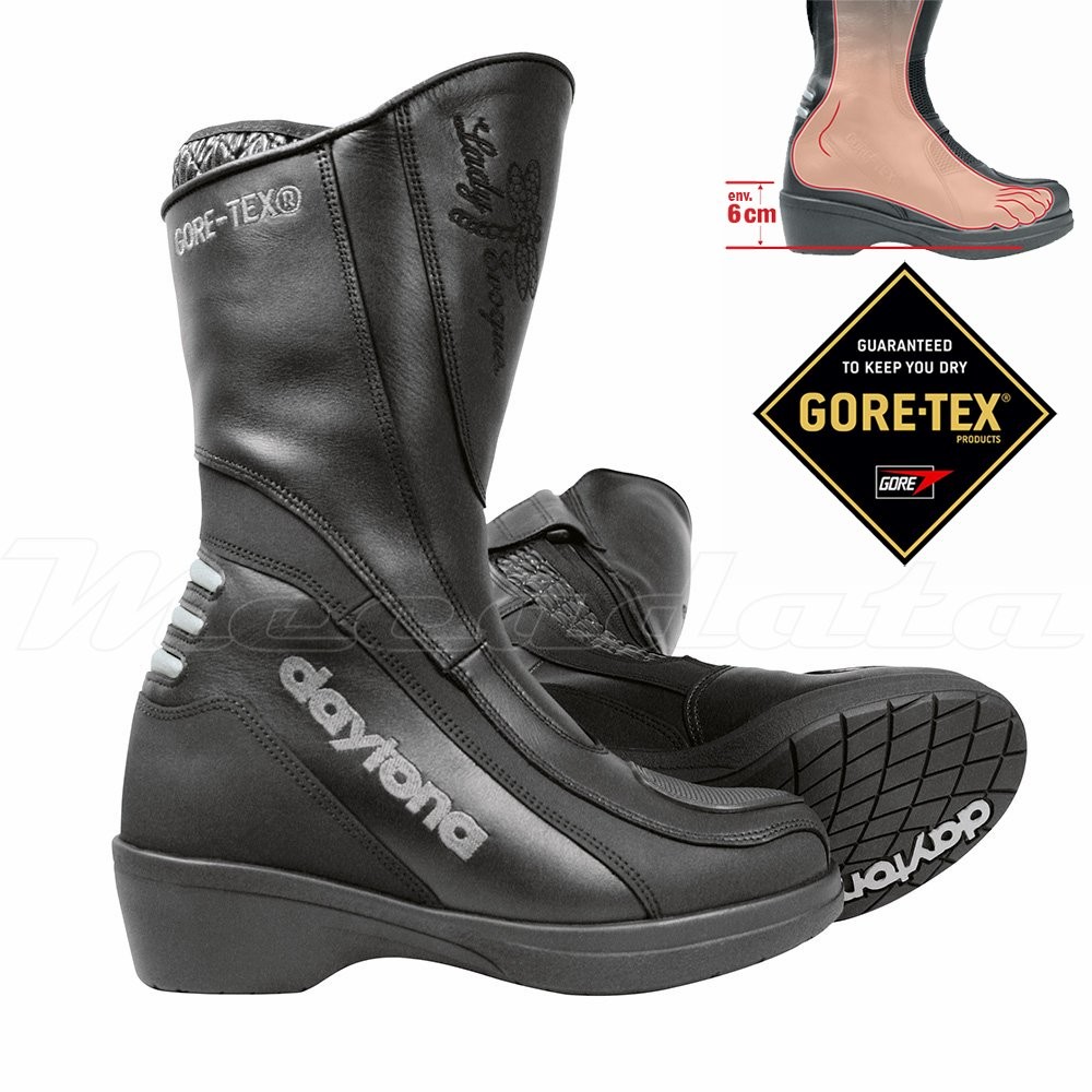 Hauteur de selle Bottes-moto-daytona-lady-evoque-gtx