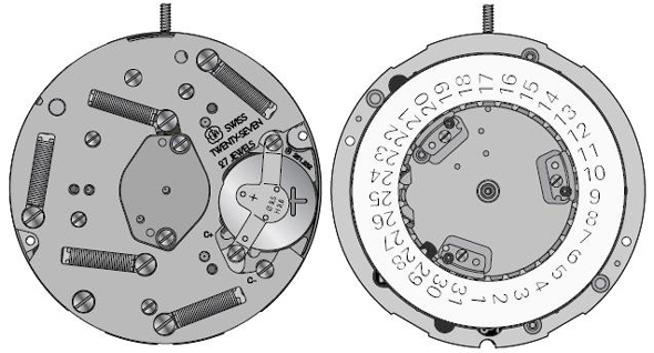 battery changing for the accutron eagle ETA%20251.232