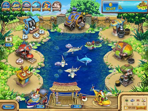 Farm Frenzy - Gone Fishing ช่วยสการ์เลตต์ทำฟาร์มไข่ปลา (93.7 MB) [ONE2UP] Ph1t48dv2to4p7y4g