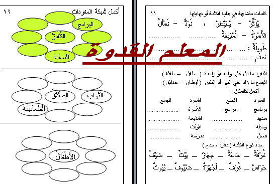 أقوى ملزمة لغة عربية مطورة وفقا للقرائية ترم  للصف الثالث الإبتدائى   - صفحة 2 Amywiyca8njxbfhfg