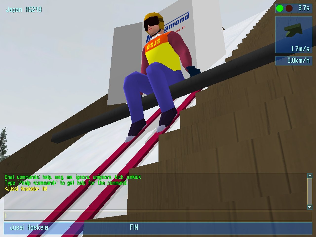 لعبة التزحلق على الجليد الرائعة Deluxe Ski Jump 3 Screenshot1