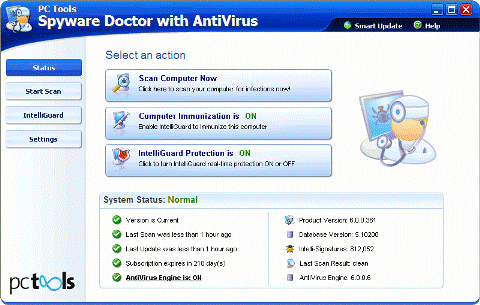 Spyware Doctor® with AntiVirus 6 for Windows® [12 Ay Ücretsiz Lisans] [Aman Kaçırma] Pctools_spyware_doctor