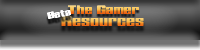 Bannière publicitaire pour The Gamer Resources