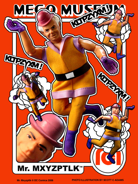 ( -__-)// jouets de collection:les poupées mego!!!! Mxyzptlkart