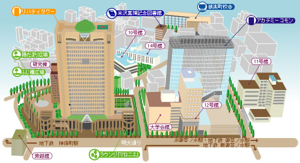 Tokyo International Manga Library Officially Announced Map