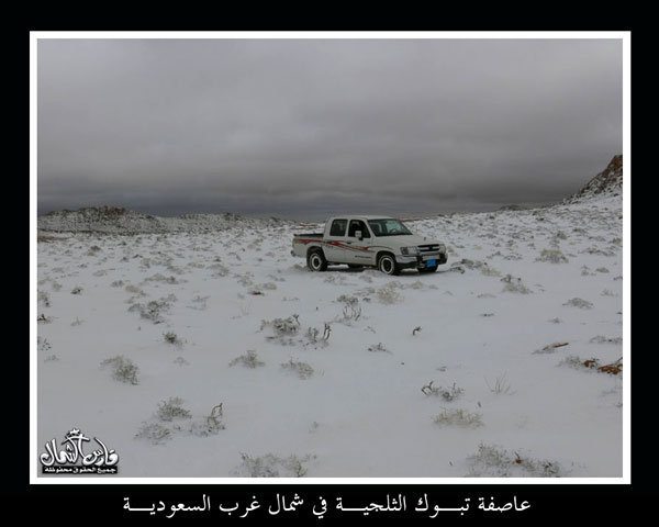 العاصفة الثلجية في شمال المملكة / بالصور ] Mk9543_o35