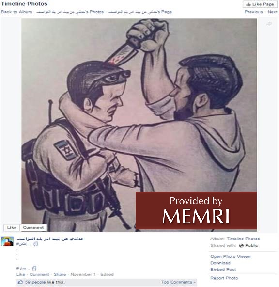 Social Media As A Platform For Incitement - Part IV: Hashtag 'Stab' On Twitter, Facebook 26007