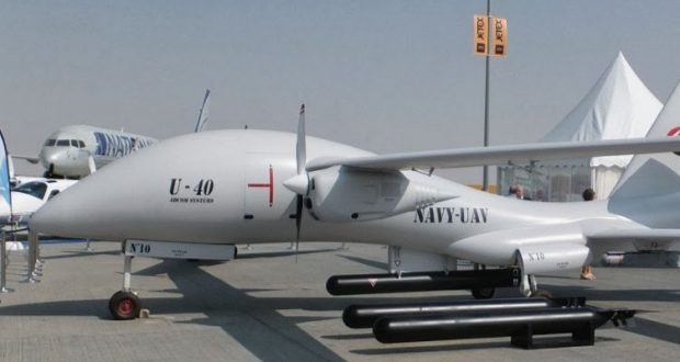 الجـزائر تختبر الطائرة دون طيار الهجومية MALE UNITED 40   U-40_UAV-620x330