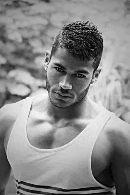 Averyion Tiberio Curl-very-short-hair-men