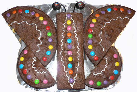 FRANILLON, viens voir..... Gateau-papillon