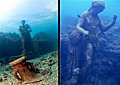 Time Capsule: Sunken Ancient Roman City Of Baiae With All Its Streets Imperial Villas And Statues Baiae_small