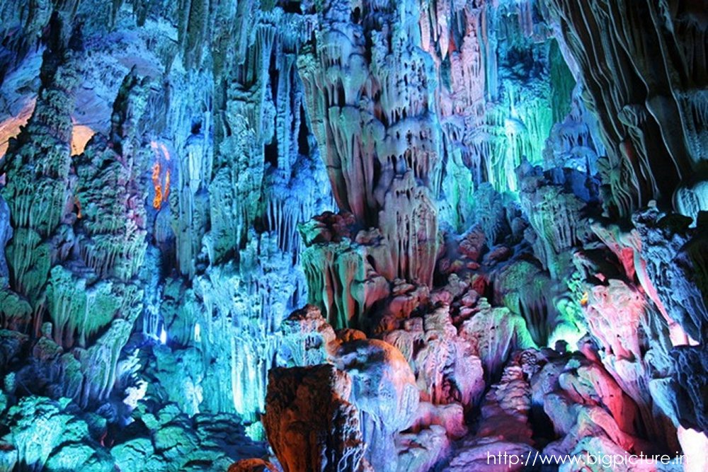 Spectacular Reed Flute Cave With Multicolored Lighting Admired By Millions Rflutecave06