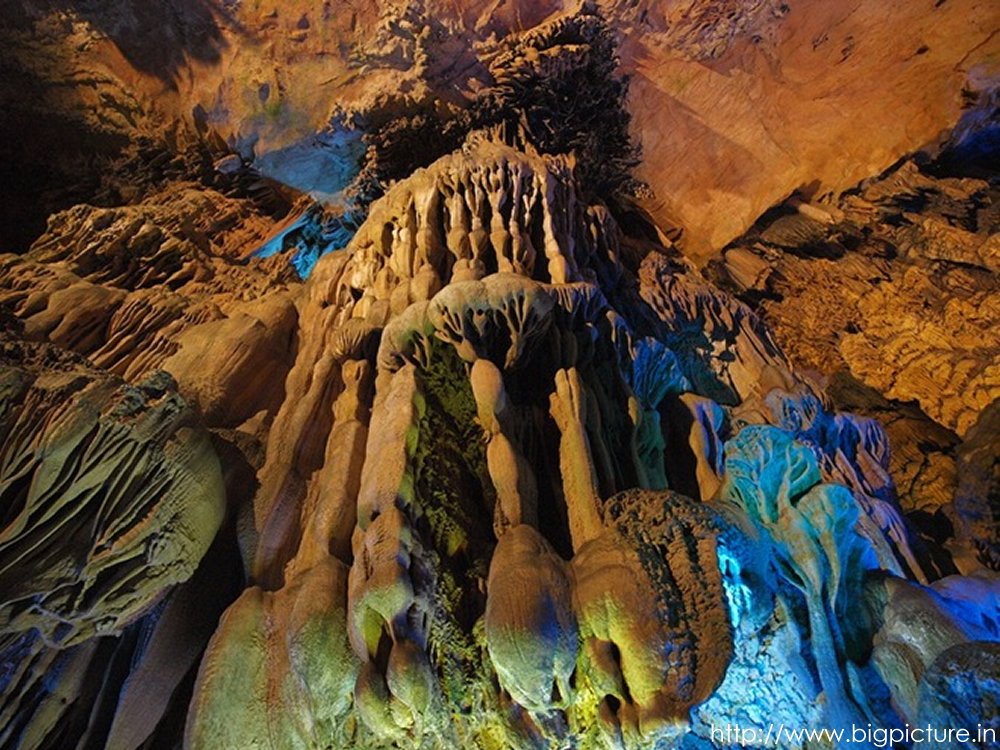 Spectacular Reed Flute Cave With Multicolored Lighting Admired By Millions Rflutecave13