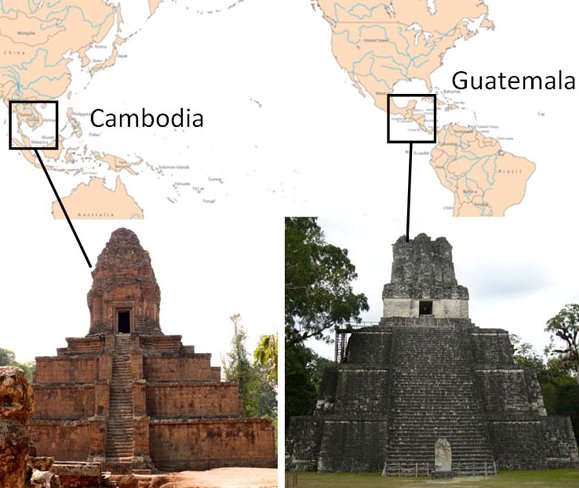 Parallel Pyramids Across The Pacific - Suppressed By American Universities Parpyramids