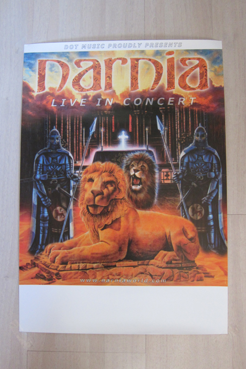 NARNIA Band Posters for sale! Narnia_liveinconcert_poster_big