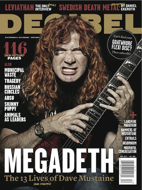 Portada de la revista Decibel! Decibel_1211_cover_150-1