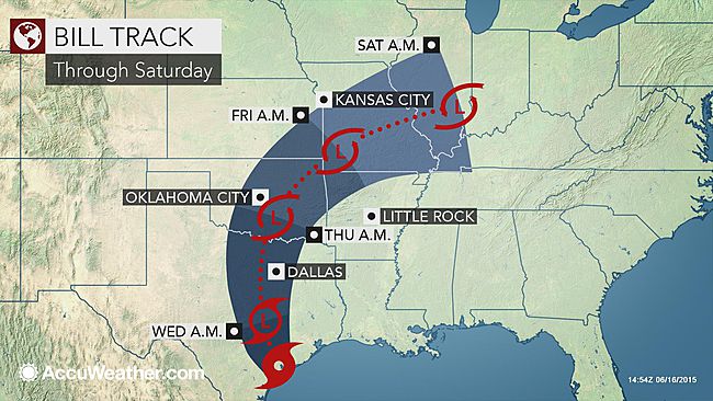 La tempête tropicale Bill provoque des inondations aux Etats-Unis Cyclone_atlantique_mai_juin_2015_07