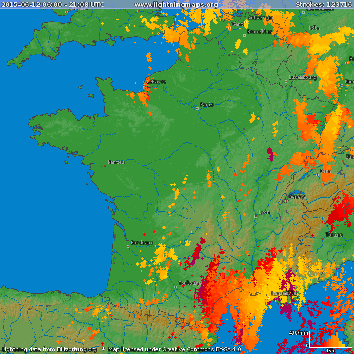 Forts orages en Languedoc Roussillon : inondations & foudre font des dégâts Orage_12_juin_2015_43