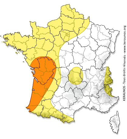 Vigilance : de forts orages possibles durant la canicule Prevision-orages-tornades-keraunos%285%29