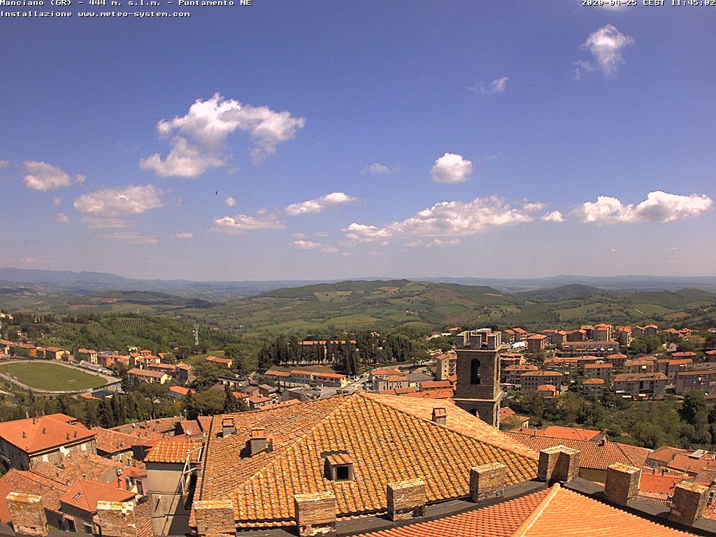 AtmosferaToscana previsioni meteo - WebCam Mancianonord