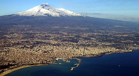 the italian football Etna-Catania