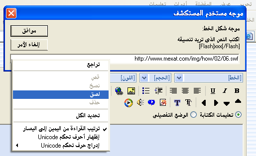 طريقة إضافة الفلاش 08