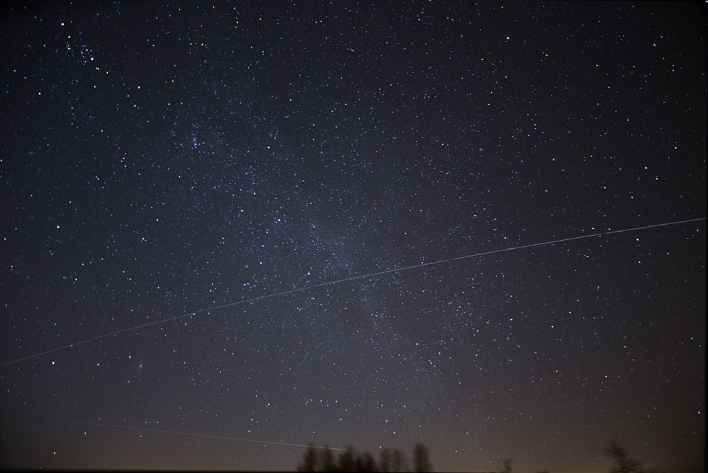 Soirée du 28/03/2019 : passage de l'ISS ISS2w