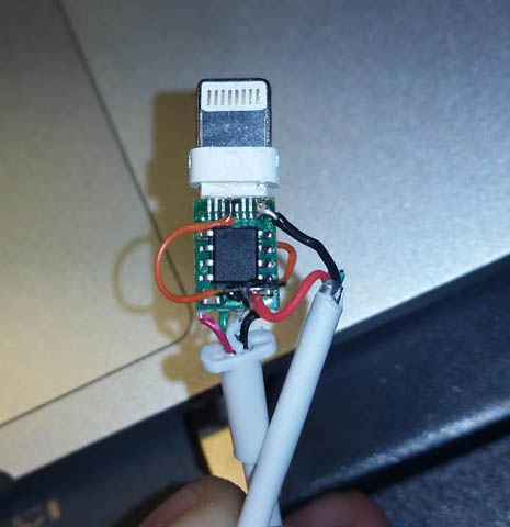 Make your own Charging cable for MFC Dongle - So easy! World first solution! 8pin_1
