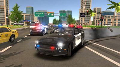 [JEU ANDROID - POLICE DRIFT CAR DRIVING] Jeu de police openworld [Gratuit] 2