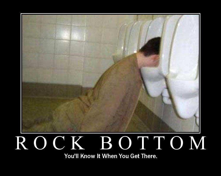 Funny Pics 2.0. Demotivational-posters-rock-bottom