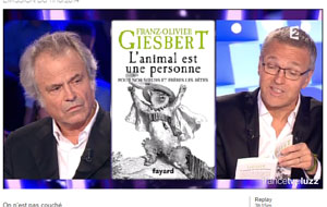 "L'animal est une personne" de Franz-Olivier Giesbert Frantz-olivier-gisbert