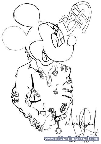 Seção especial - Os Desenhos criados por Michael Jackson Mickeybad1if