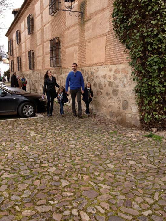 Los Príncipes y las infantas Leonor y Sofía visitan Almagro Principes7